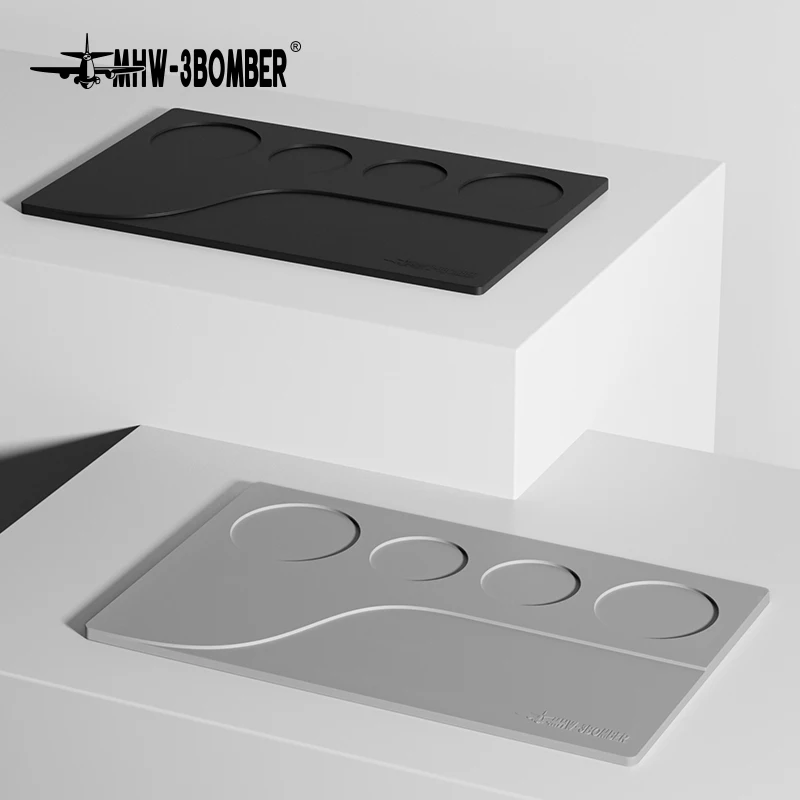 MHW-3BOMBER Tamping Mat Silicone Espresso Tamper Mat for Yu-series Storage Pad Professional Home Barista Tool Coffee Accessories