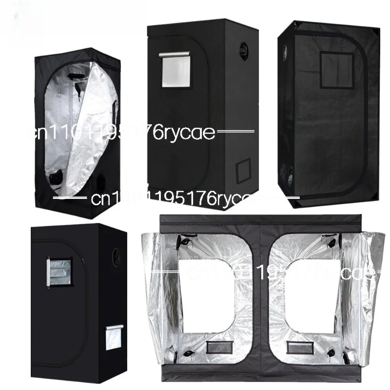 Kit Hidropônico para Cultivo de Plantas Internas - Tenda de Cultivo 3X3 em Mylar Altamente Reflexivo 1680D - 120X120X200