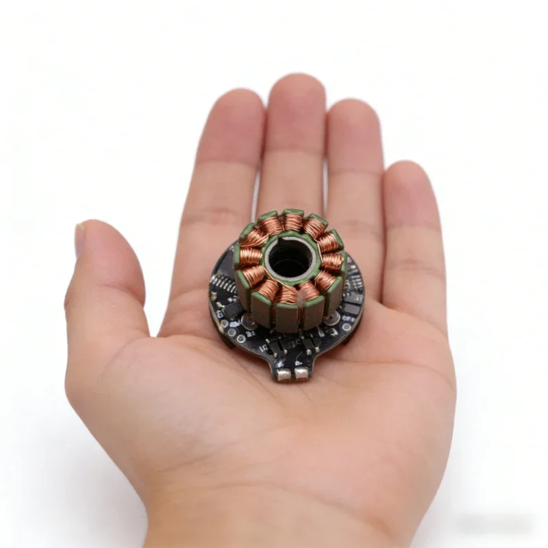 Ultra-Micro 20MM Outer Rotor Brushless Motor Ball Bearing DC5V-6V Built-In Driver Board