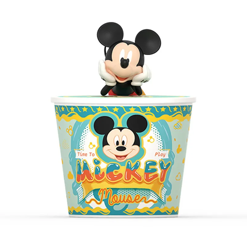 Disney Mickey Family Instant Noodles Cup Doll Handmade Doll Trendy Doll Desktop Decoration Gift For Children