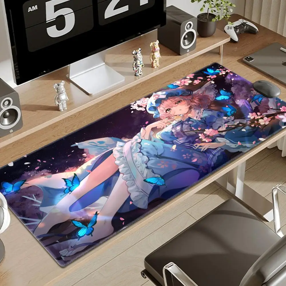 Anime Touhou Project Mousepad Large Gaming Mouse Pad LockEdge Thickened Computer Keyboard Table Desk Mat
