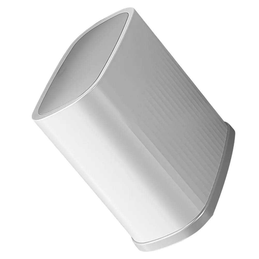 

Plastic Trash Can Press Lid Slim Wastebasket Bathroom Kitchen Garbage Bin Covered Household Waste Container Compact Narrow Trash