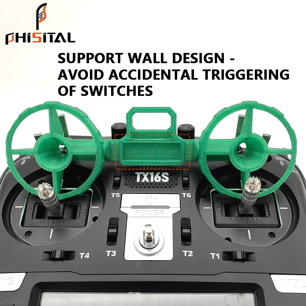 3D プリント送信機スティックガードリモコンロッカー保護スリーブ TPU 部品 Radiomaster TX16S MKII 用