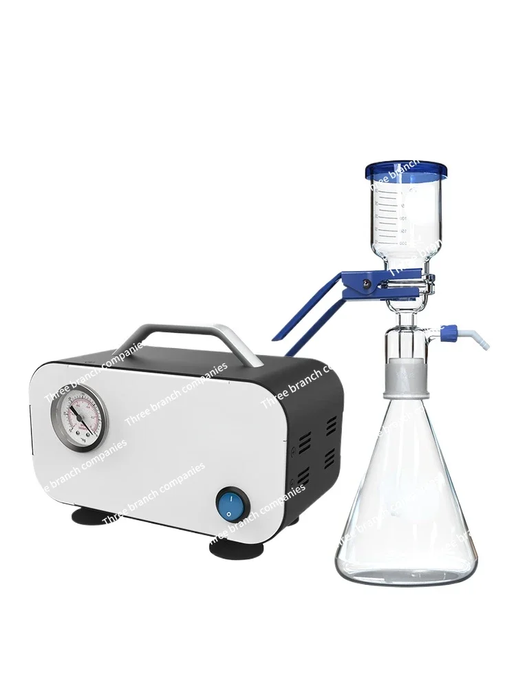 

Oil-Free Diaphragm Vacuum Pump Small Suction Adjustable Positive and Negative Pressure Vacuum Suction Device Laboratory