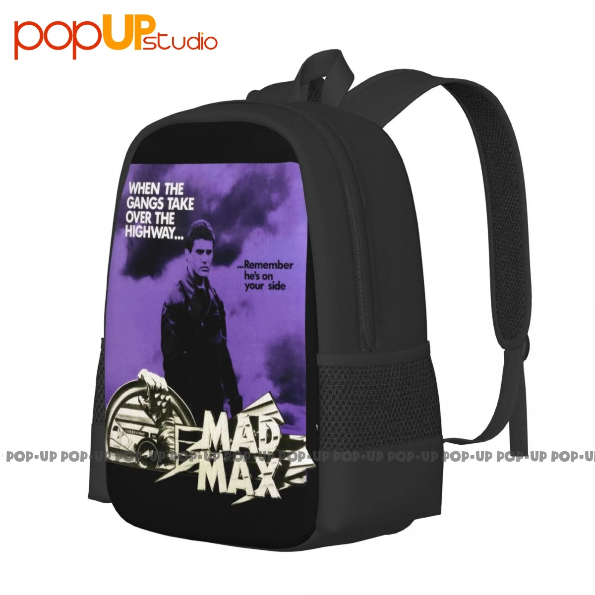 Australia Mel Gibson Movie Poster Mad Max Action Backpack Large Capacity Hot Portable Eco Friendly School Sport Bag