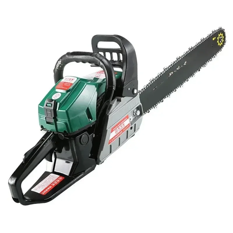 Untuk gergaji bensin berdaya tinggi 9900w, gergaji penebangan bensin, alat gergaji rantai impor