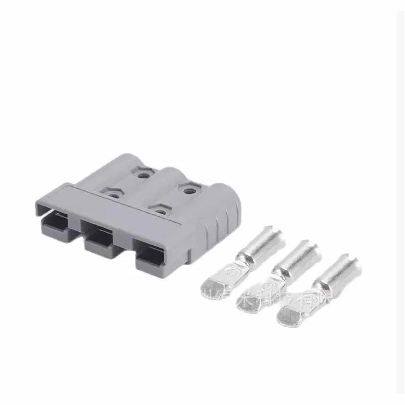 

1/2pcs for Anderson Connector Plug 3P 50A 75A 175A Battery Quick Connect Disconnect Connector 600V Battery Power Connector Kit