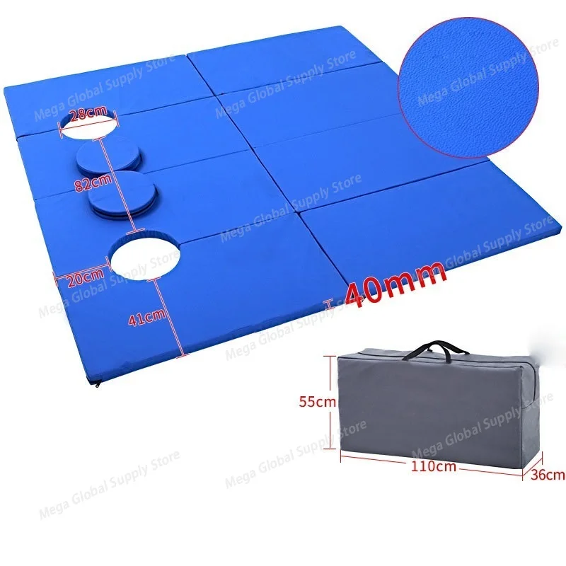 

Ice Fishing Mat, Insulated Thickened Portable Sleeping Pad, Waterproof Warm Floor Mat for Winter Tent Ice Fishing Camping Gear