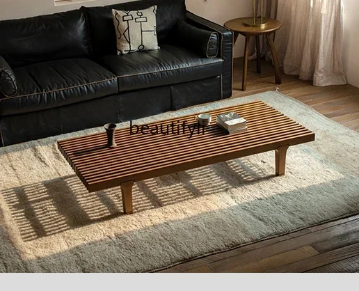 

New Teak French Style Chinese Style Designer Solid Wood Tea Table Tatami Coffee Tea Table