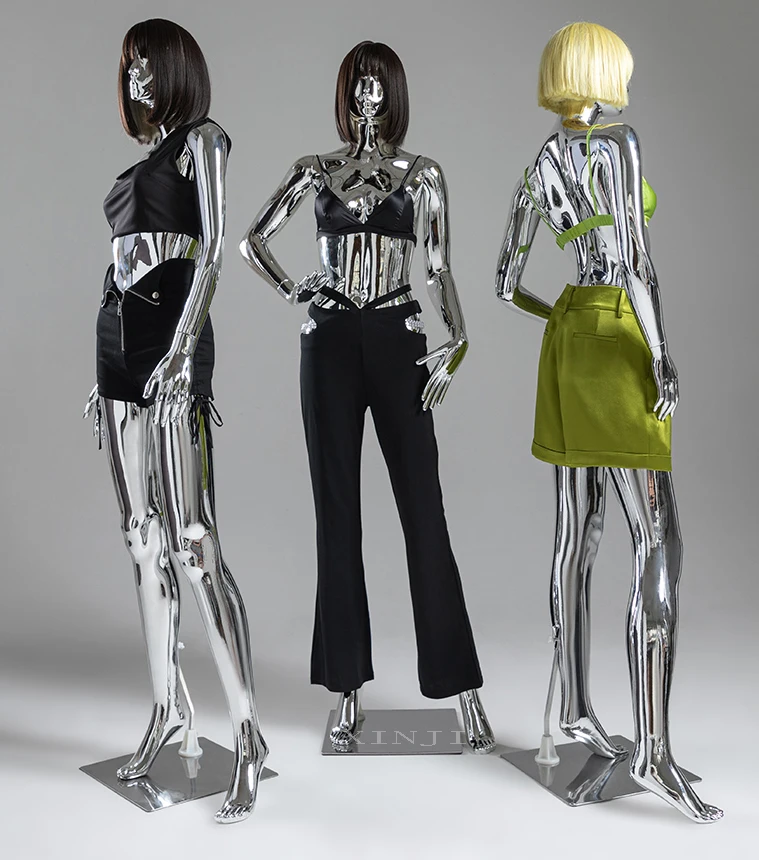 Costume Mannequin High-end Electroplated Model Women Dolls Display Full Body Manikin  Dummy Customized