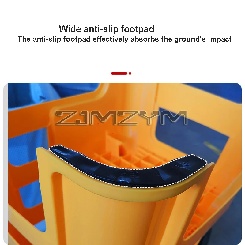 Climbing 2-layer Foot Step Stool Car Wash Stool Integrated Molding Household High and Low Two-step Ladder image 4