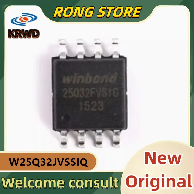 50PCS 25Q32JVSIQ  New and Original Chip IC  SOP8 W25Q32JVSSIQ  W25Q32JVSSI W25Q32JVSS W25Q32JVS W25Q32JV W25Q32J W25Q32 25Q32