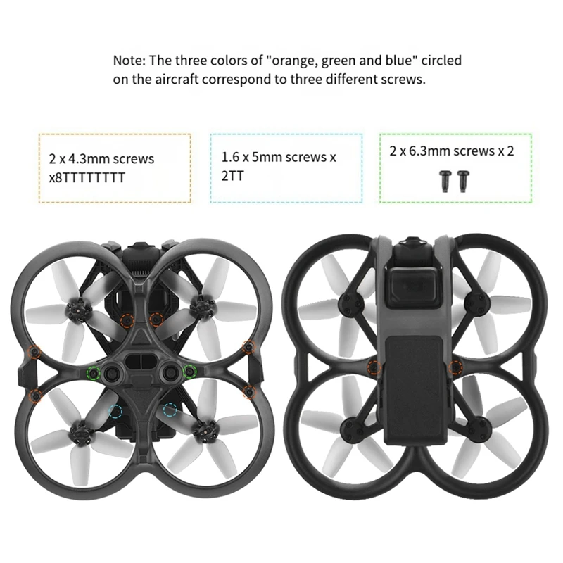 Propeller Guard For DJI Avata Anti-Collision Bar Ring Propeller Protector Antidrop Protection Drone Accessories