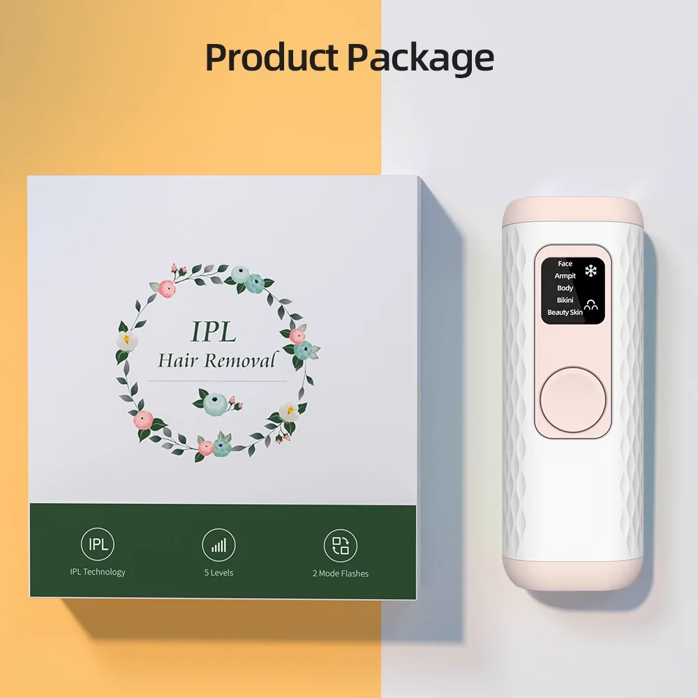 IPL Hair Remover Laser Epilator Devices ICE Cooling 999900 Flashes 3 IN 1 Permanent Painless Whole Body Treament For Women Men