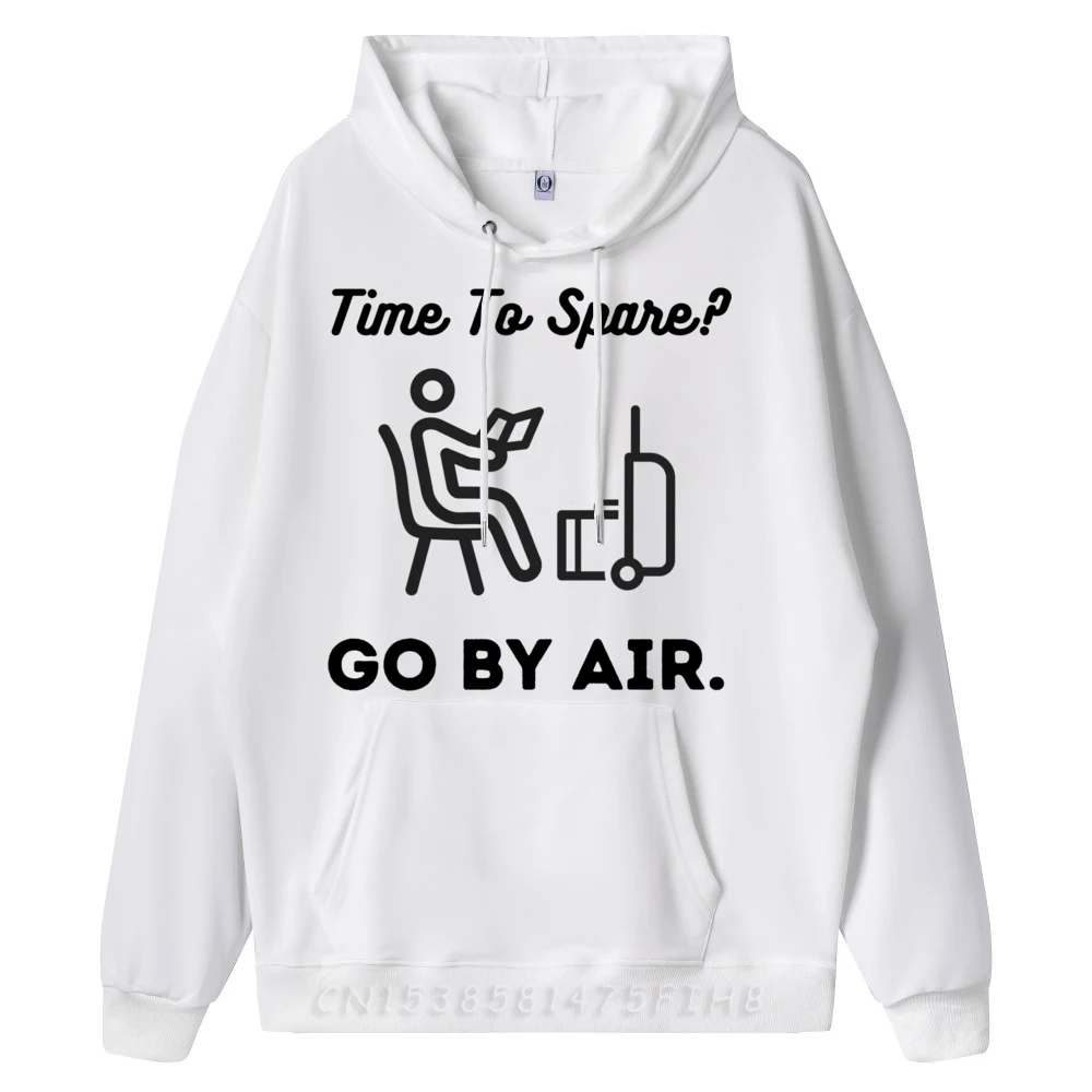 Time To Spare Go By Air! Funny Frequent Flier Design Travel Red And Black Graphic Hoodie Sale Tee Hoodie Group