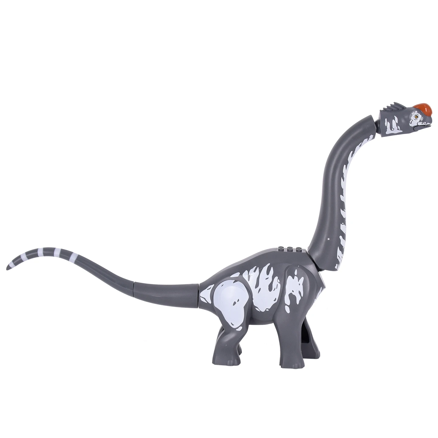 عالم الديناصورات الجوراسي تيتانصور تصميم واقعي مادة مطاطية ناعمة بناء بولكس الطوب ديناصور بارك أرقام اللعب #2