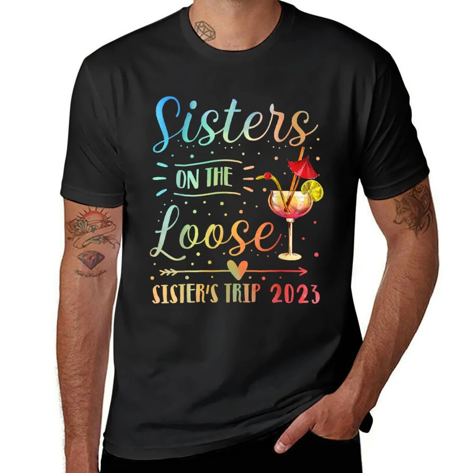 

Sisters On The Loose Sister's Trip 2023 T-Shirt Louboutins new gifts and t-shirts anime stuff luxury clothes men