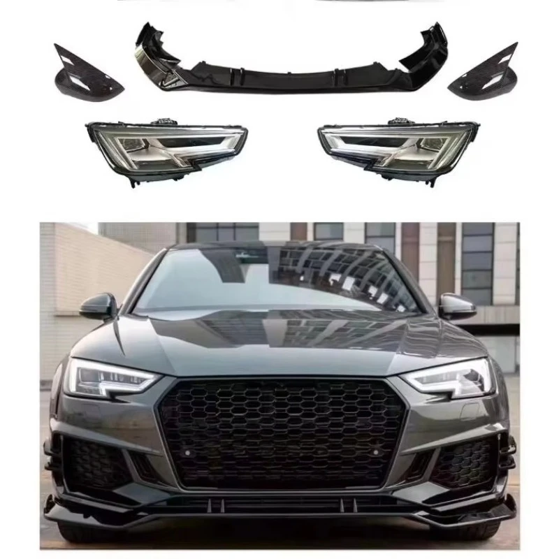 

Car Accessories Auto Body Kit A4L S4 Facelift RS4 TUNING Accessories Upgrade Car Bumpers For 2017 2018 2019 2020 A4B9