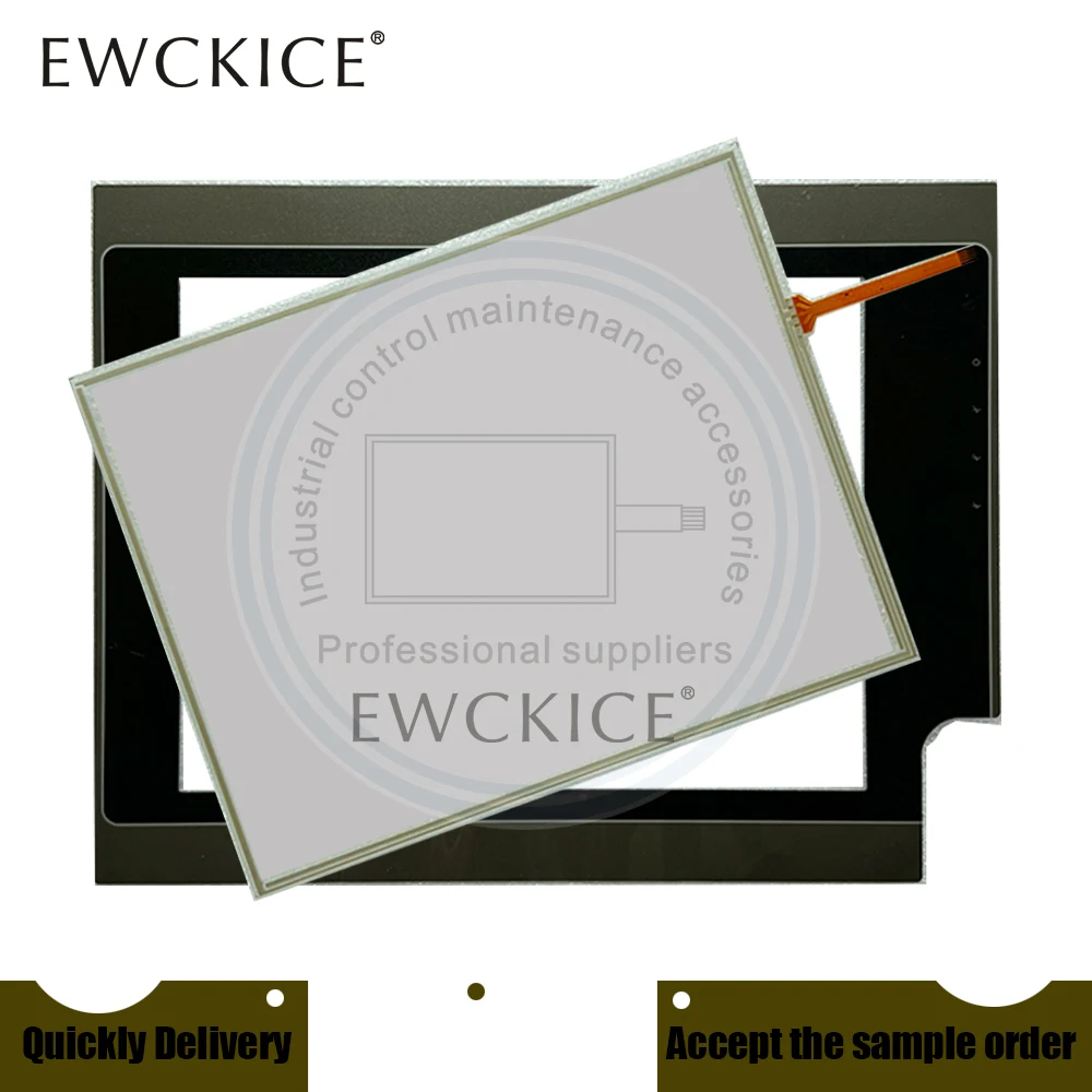

NEW GD104-TNT4A-F2R1C13 HMI PL104 GEL104-TST PLC Touch Screen Panel Touchscreen And FILM Front label