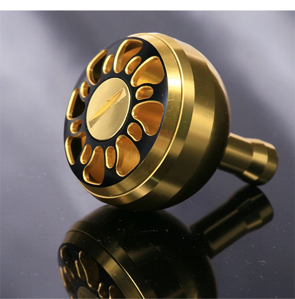 Perilla de aluminio DEUKIO 38 mm para carrete de pesca