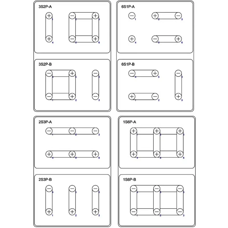 Professional 21700 Battery Holder Case Box for Energy Storage Configurations