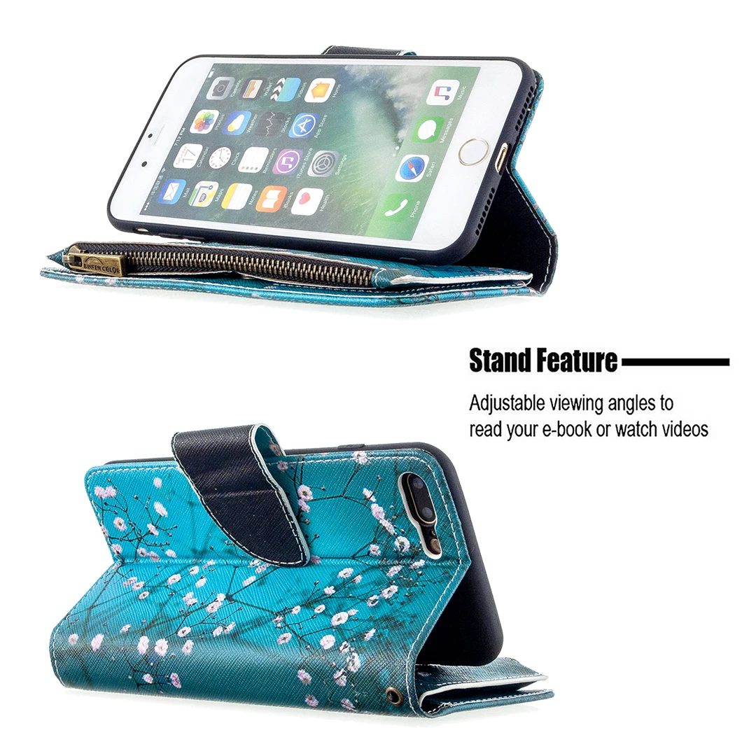 Molded Leather Case Anti-fall Flip Wallet phone case for iPhone6/6s/7/8/X/XS/XR MAX Plus