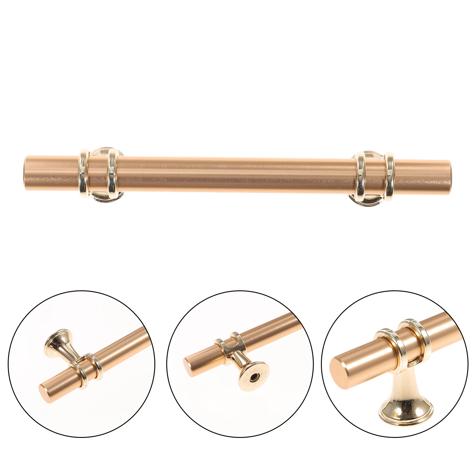 Stylish Solid Aluminum Alloy Cabinet Pull Drawer Handle For Furniture Accessory Replacement Part No Burrs Design