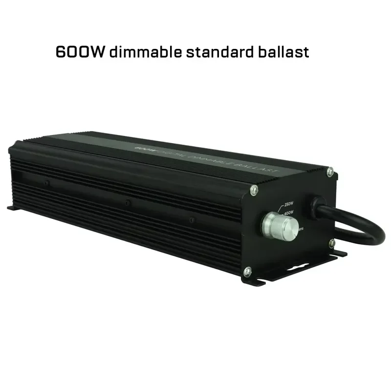 600W High Pressure Sodium Plant Hydroponics Growth Lamp Power Supply 220-240V Dimming Function Digital Electronic Ballast