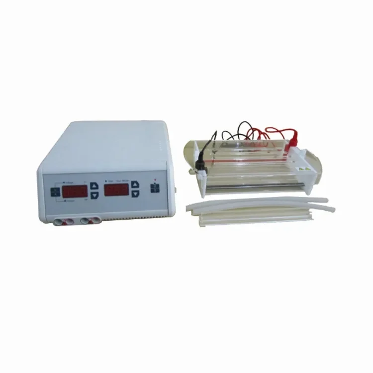 500V 120*120 Mm 650ml Horizontal Gel Electrophoresis Tank