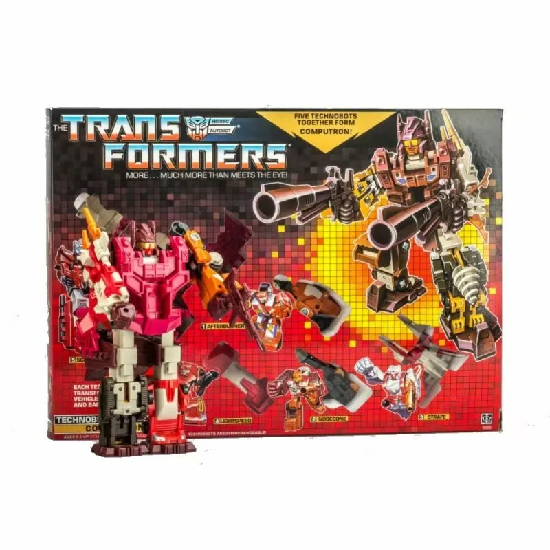 ของเล่นทรานส์ฟอร์เมอร์ส รุ่น US G1 84-86 KO Computron ของสะสมหุ่นยนต์แอคชั่นฟิกเกอร์ ของเล่นสะสม ของขวัญ งานอดิเรก มีสินค้าในสต็อก