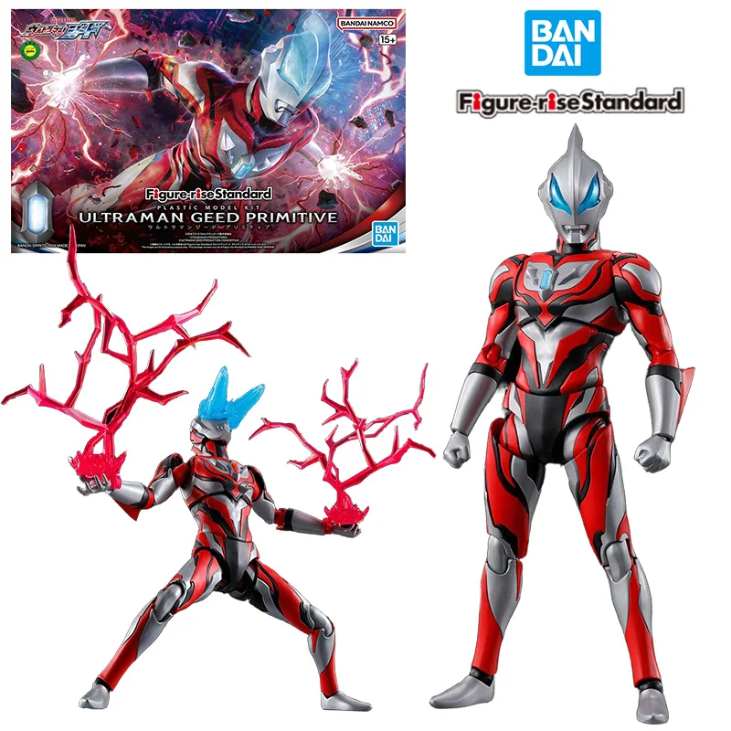 

Bandai Figure-Rise Standard Ultraman Geed Primitive 16Cm Anime Original Action Figure Model Kit Toy Birthday Gift Collection