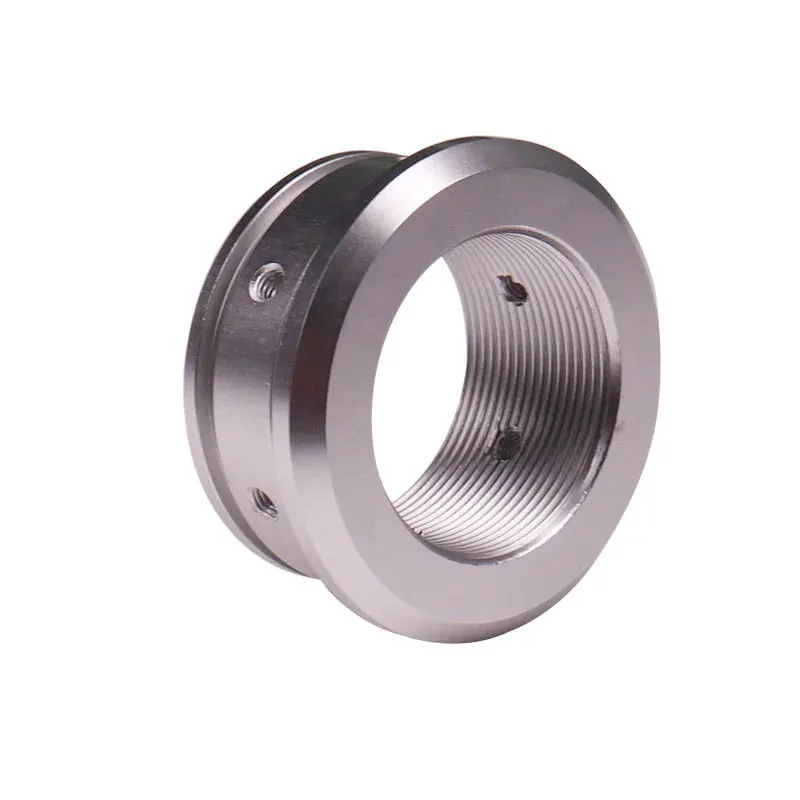 Custom Titanium Alloy Cnc Usinagem Serviços Fresagem e Torneamento Componente de Usinagem de Alto Padrão Anodização