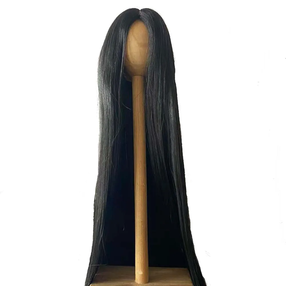 70 Long Wig 1/3 1/4 Bjd Wig High Temperature Long Straight Bjd hair MSD SD Yosd For BJD Doll
