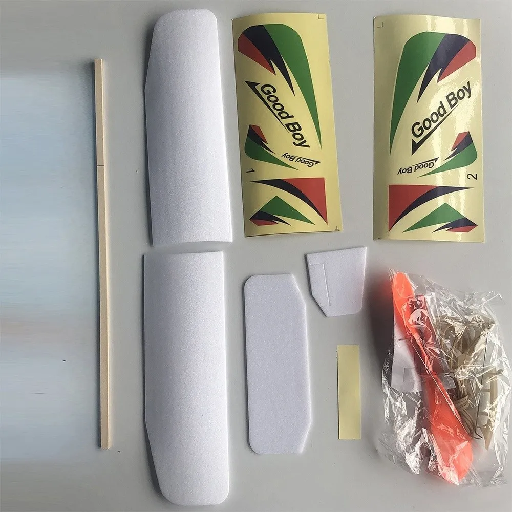 

Ligthweight DIY Airplane Model Multicolors Children Gift Foam Plane Flying Glider Rubber Bands Power Hand Throw Aircraft
