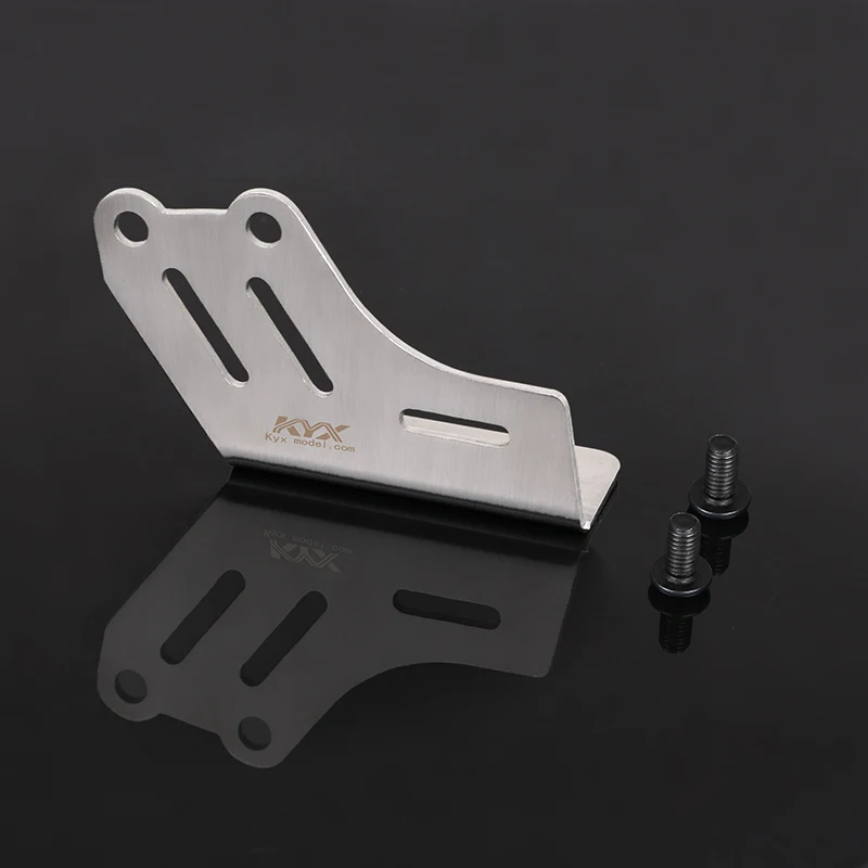 KYX Racing-Garde-boue arrière en acier inoxydable, pièces de mise à niveau, accessoires pour moto RC 1/4, Losi, PromPain, MX