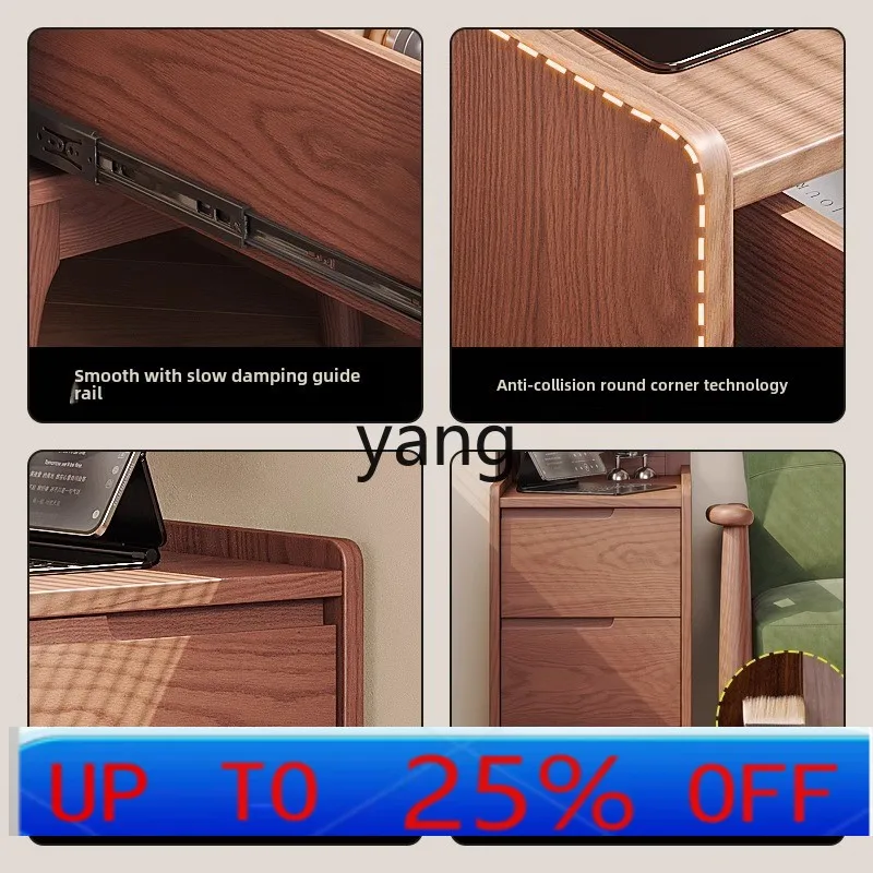 

LMM living room sofa side cabinet furniture side few solid wood locker side cabinet modern and simple