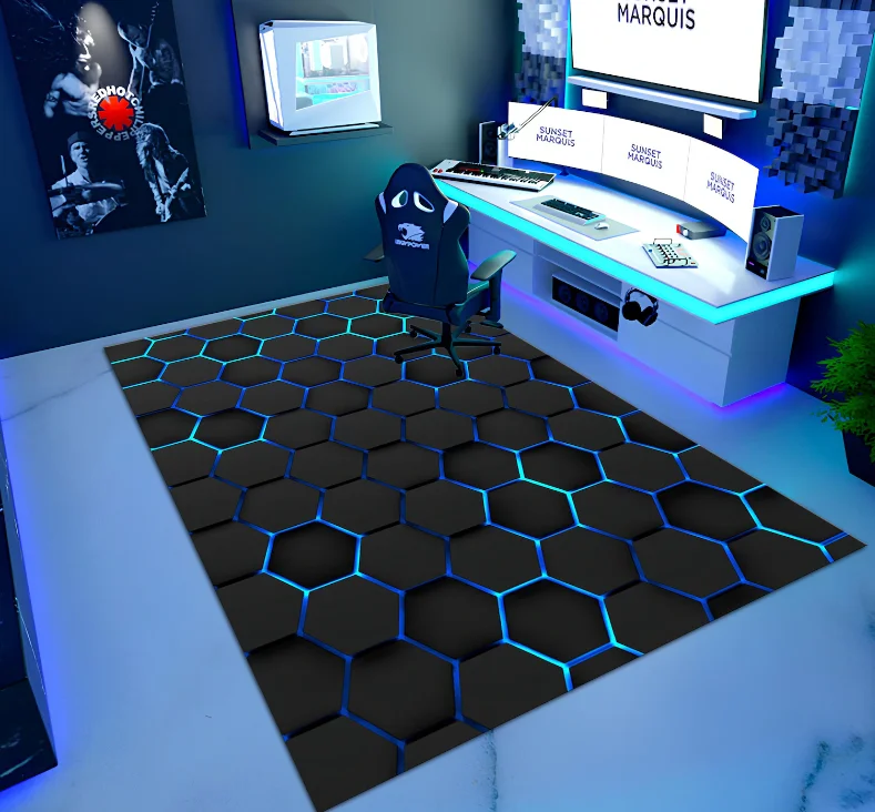 Tappeto Geometrico per Gamer,  - Gaming Accessories Lights recensione e prezzo