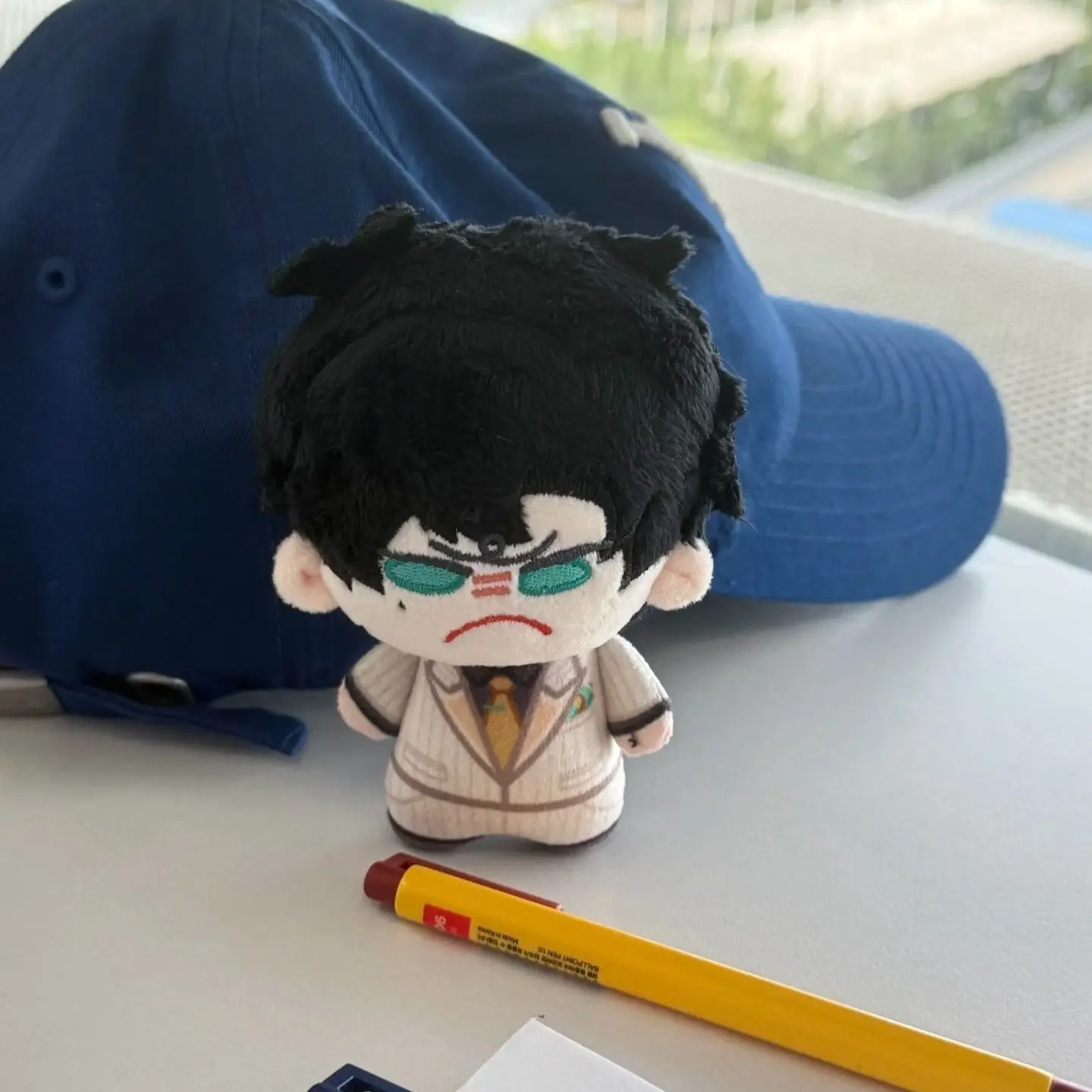 

Customized 10cm Light and Night Boys Plush Doll Set Cute Kawaii Stuffed Doll Figure Bag Decoration Birthday Gift for Fans