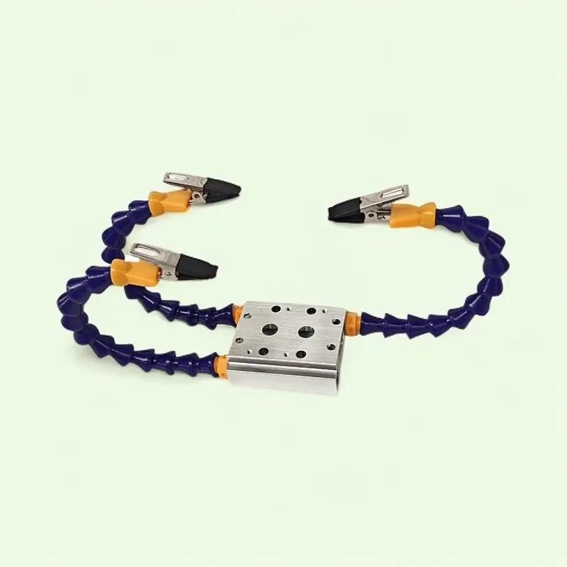 Multifunctional welding electric soldering iron fixing bracket universal tube maintenance circuit auxiliary fixture