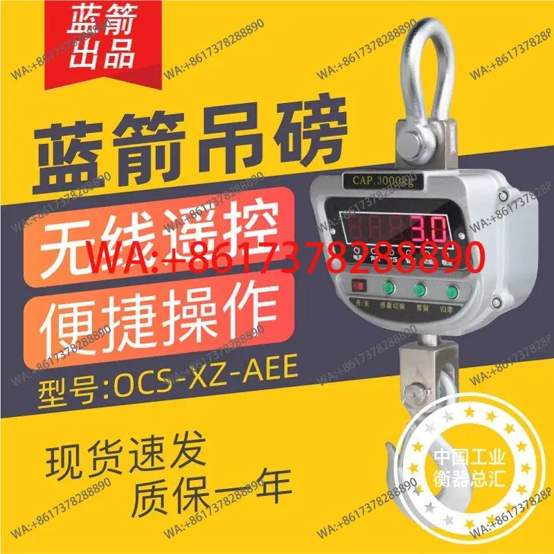 

Electronic Hanging OCS-XZ-AAE Direct View Hook Scale Hanging Scale Driving Electronic Hanging