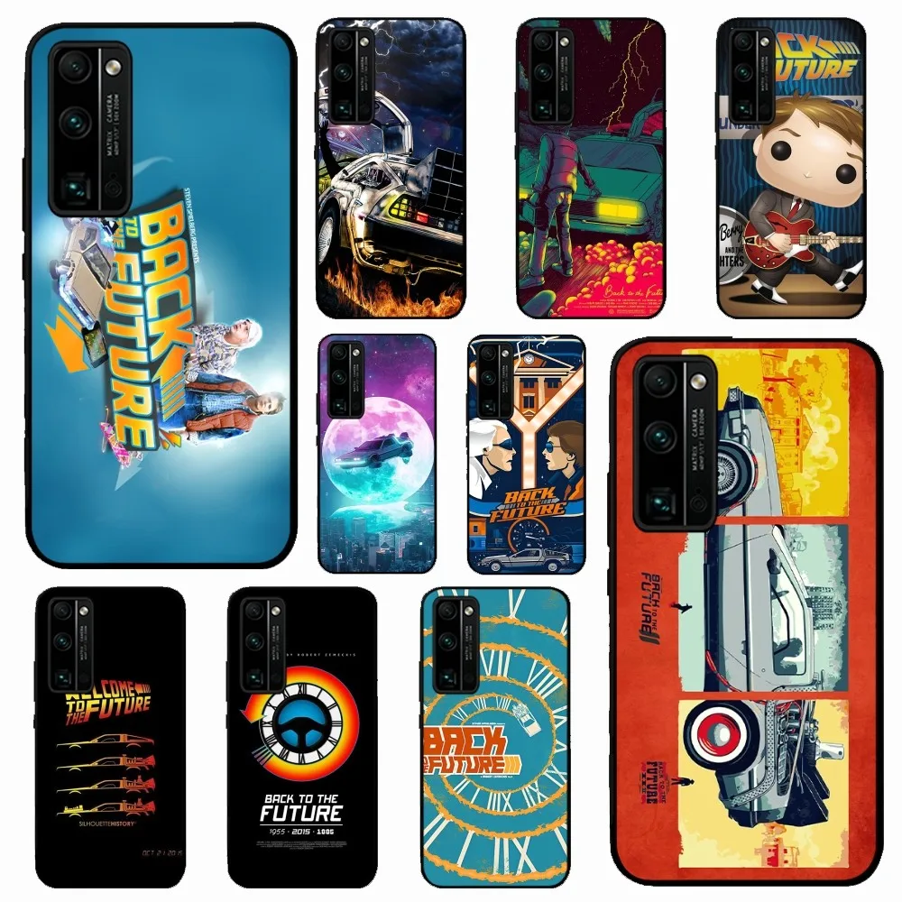 Classic B-Back to the future  Phone Case For Huawei Honor 10 lite 9 20 7A 9X 30 50 60 70 pro plus Soft Silicone Cover