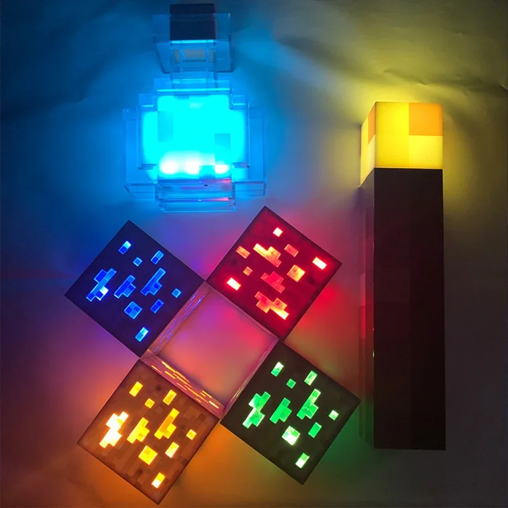 Brownstone Flashlight Torch Lamp Bedroom Decorative Light LED Night Light USB Charging with Buckle MyWorld Torch Light Gift