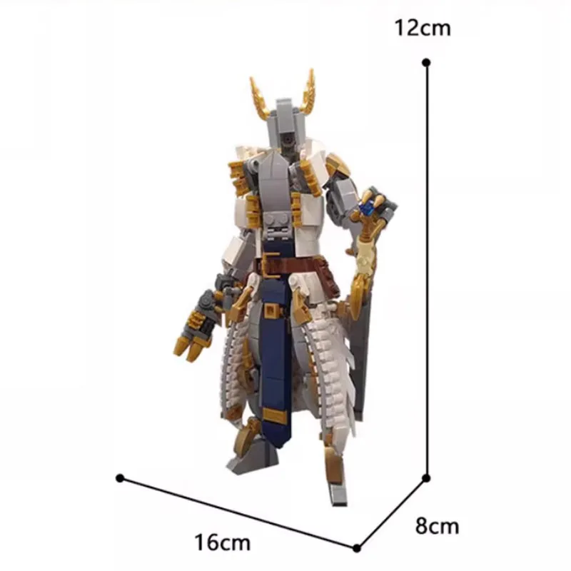 Hot Diligences Divinations Mecha Robot Building Blocks Set Warrior Guardian Watchmen Soldiers Toys For Kids Adults Birthday Gift