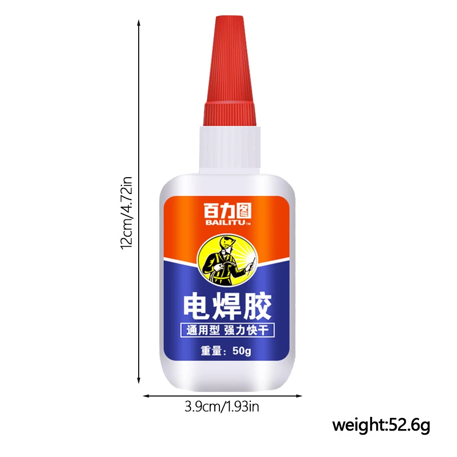 Electric Welding Glue Shoe Plastic Ceramic Wood Metal Multi-functional Strong Welding Agent Electric Welding Adhesive Full 50g