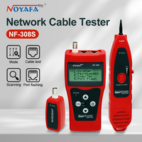 Noyafa Network Cable Tester NF-308S LCD Display Cable Tracker Measure Length Wiremap Tester RJ45 RJ11 Network Tester Tools