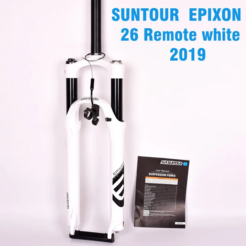 STLF SUNTOUR EPIXON شوكة دراجة 26 / 27.5 / 29 100 مللي متر الهواء التخميد عن بعد شوكة تعليق للدراجات الجبلية الجبلية