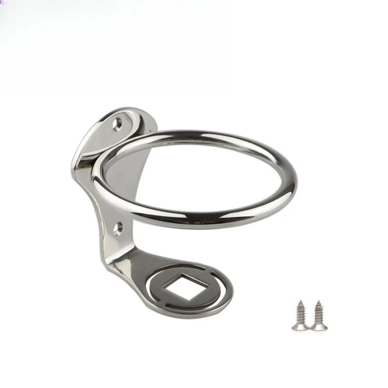Yacht RV Modified Accessories, Mirror Polished Teacup Holder, Stainless Steel Cup Holder, Cup Holder, Beverage Holder