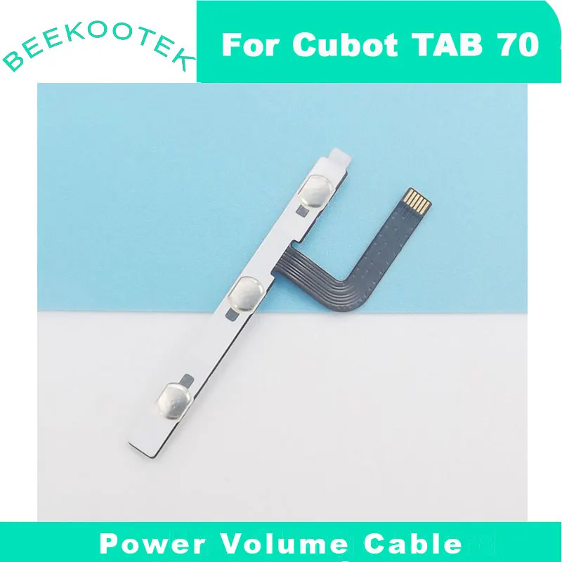 New Original Cubot TAB 70 Power Volume Cable Side Button Key Cable flex FPC Accessories For Cubot TAB 70 Tablet