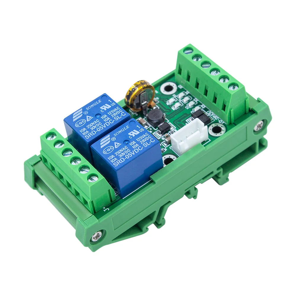 Imagem -04 - Controlador de Potência Programável do Módulo do Atraso do Relé do Controlador da Lógica do Plc do Apoio Dc12v 24 da Escala de Potência de Fx1n06mr 1028v com Base