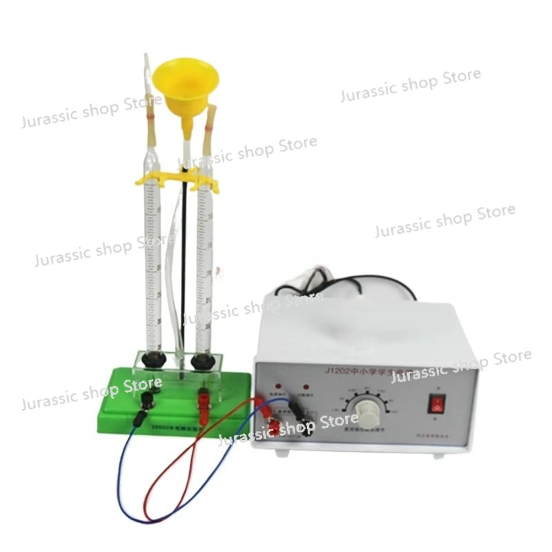 

1set Water Electrolysis Laboratory Demonstrator with Power Supply, Electrolyte Tester, School Chemistry Laboratory Instrument